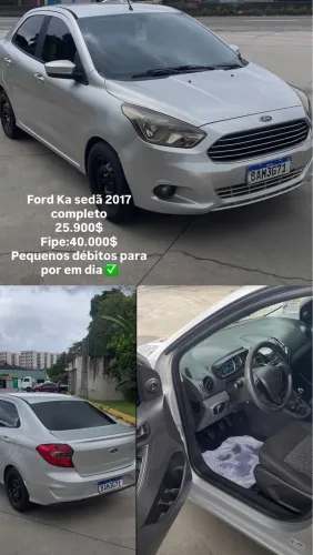 Ford KA+ Sedan 1.0 Tivct Flex 4P 2017