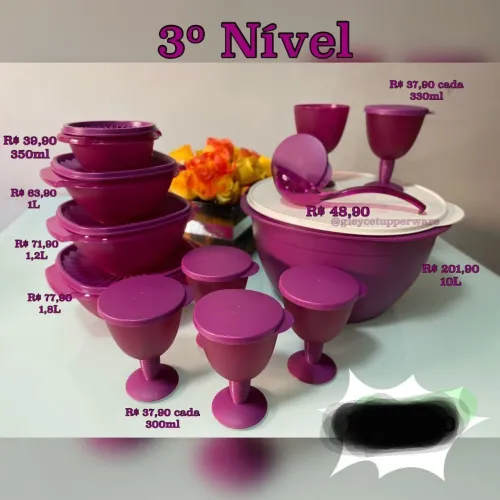 KIT TUPPERWARE 