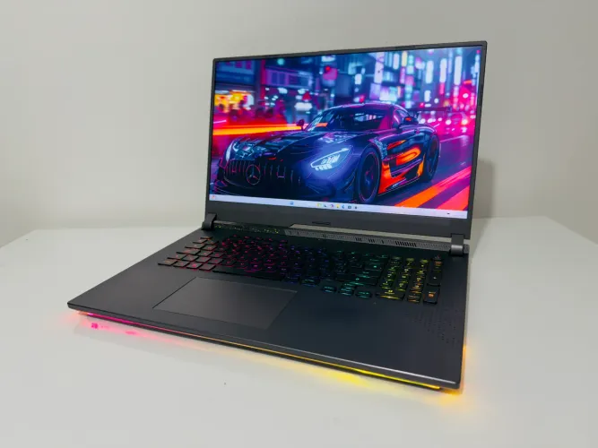Notebook Gamer Asus Rog Strix-AMD Ryzen 7-64GB DDR5-RTX 3070 TI-TELA 17.3 360HZ