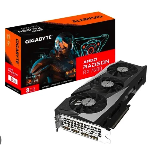 VENDO RX7600 GIGABYTE COM CAIXA, PLACA IMPECÁVEL