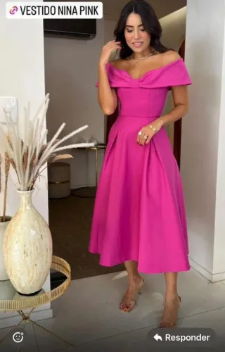 Vendo vestido midi,novo, marca Lovlity 