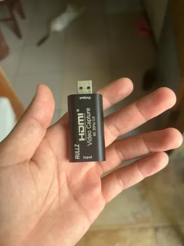Placa de Captura de Vídeo HDMI USB 4k Para Gravação e Transmissão
