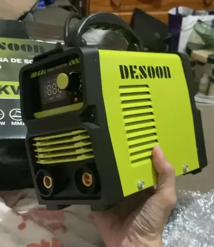 Máquina De Solda Inversora 120a Mma /tig Lift Eletrodo Portatil Bivolt 127v/220v