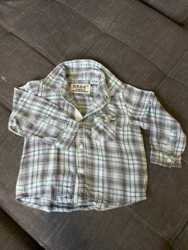 Camisa xadrez infantil tam. 2 anos