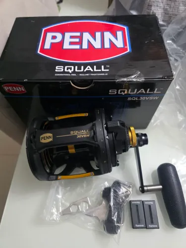Carretinha Squall 30VSW 2-Speed Lever Drag