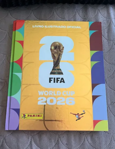 Álbum Copa do mundo 2026 - Completo