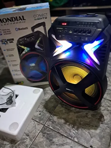 Caixa Amplificada Mondial 400W RMS NOVA!
