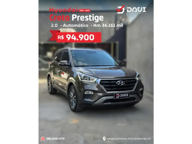 Hyundai Creta Prestige 2.0 16V Flex Aut. 2019