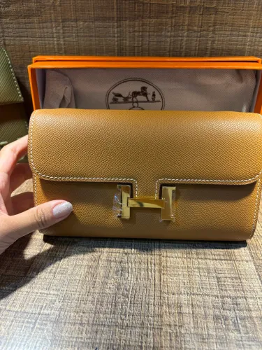 Bolsa Hermes marrom com alça removível