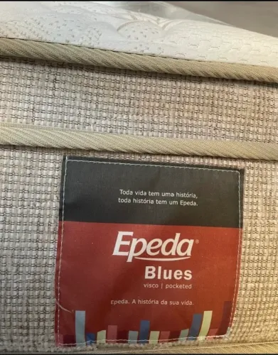 Vendo Colchão Queen Size da Epeda Blues Pouco tempo de uso