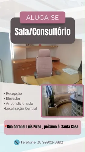Consultório para atendimento clínico