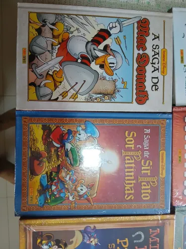 Coleção Tesouros Disney Capa Dura 10 volumes