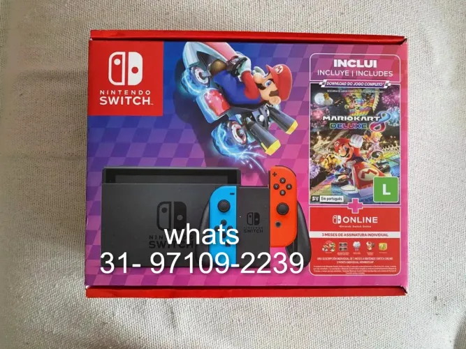 Nintendo Switch Completo Desbloqueado
