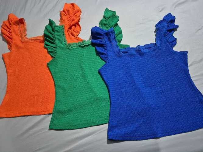 KIT 3 BLUSAS DE MALHA