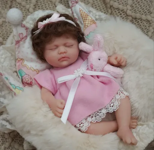Bebê Reborn silicone sólido