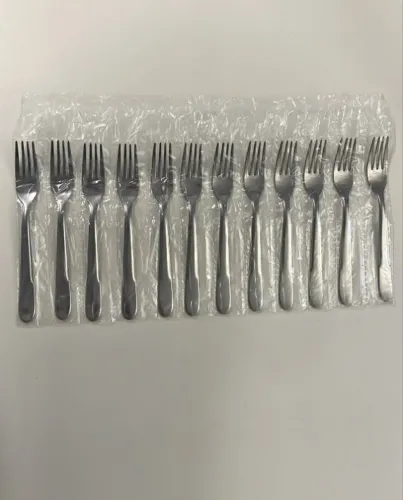 12 garfos grandes Backer Aço Inox