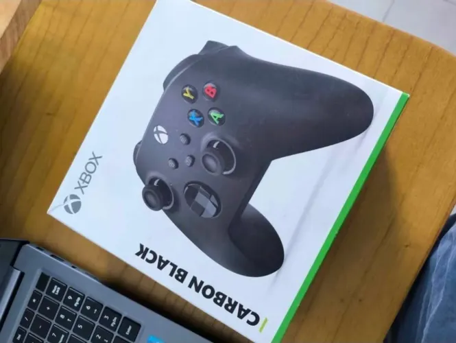 Controle xbox one séries S/X, estado de zero na caixa