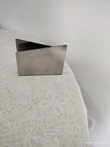 Porta guardanapo em inox