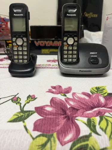 Vendo Telefone sem fio Panasonic (2 ramais) - Ótimo Estado