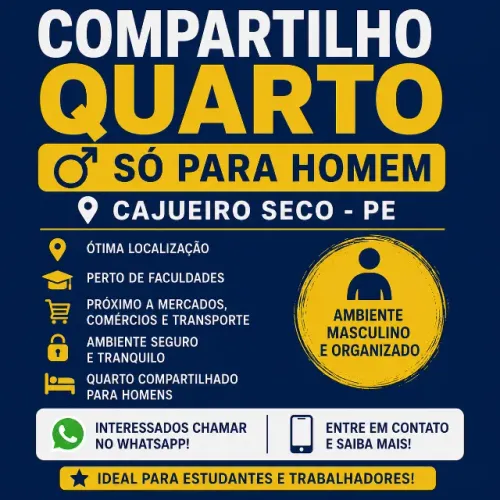 Quarto Compartilhado (Masculino)