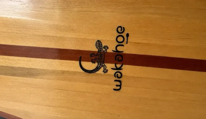 Stand Up Paddle Artesanal de Madeira Exclusivo + Remo