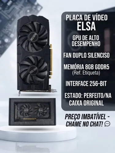 Placa de Vídeo RX 560 XT 8GB GDDR5 troco ou vendo