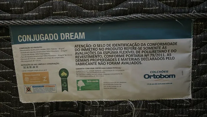 Cama casal box conjugado Ortobom