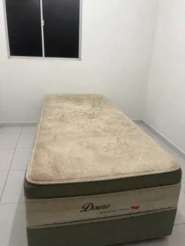 Cama Box Solteiro Herval Douro de Molas