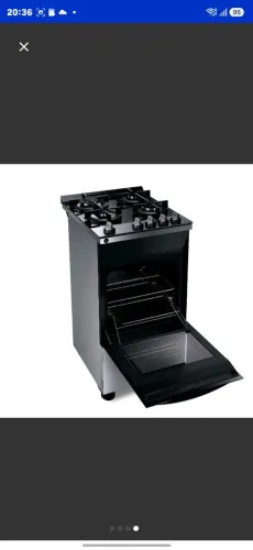 Fogão 4 bocas Brastemp BF04VBR inox embalado