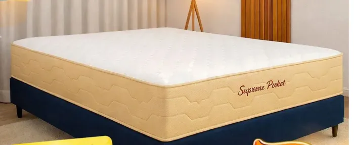 Colchão Casal Supreme Pocket Molas Ensacadas -Entrega Rápida 