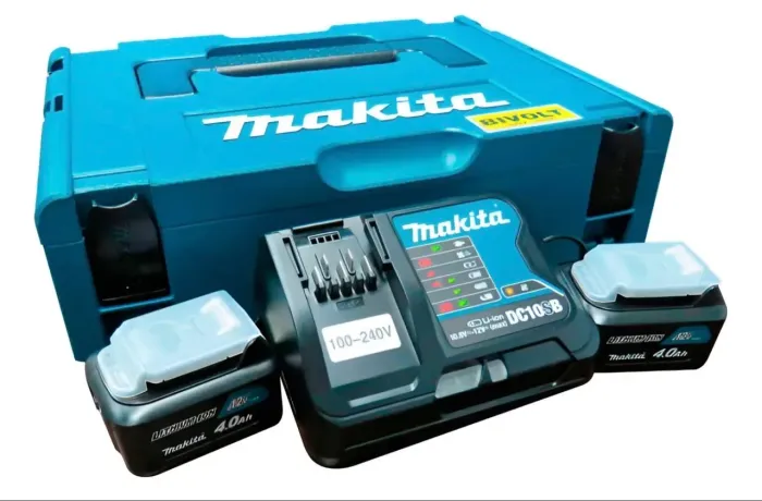 Kit bateria e carregador 12v cxt makita Macpak
