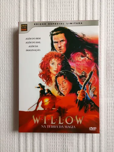 DVD DUPLO: WILLOW NA TERRA DA MAGIA+DISCO BÔNUS TRILHA SONORA COMPLETA