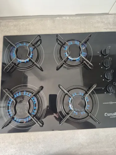 Fogão cooktop Esmaltec gourmet