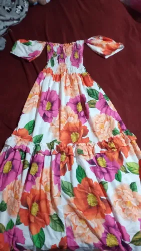 Vestido colorido