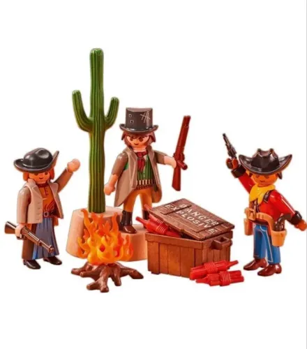 Playmobil 6546- Western Esconderijo de Bandidos Novo, Lacrado