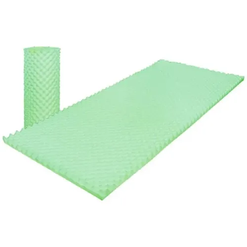 COLCHAO CAIXA DE OVO ALVEOLADO CINZA D33 00350X1900X0800