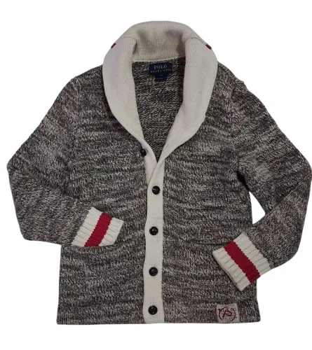 Lindo casaco dd Trico Ralph Lauren infantil - TAM 6