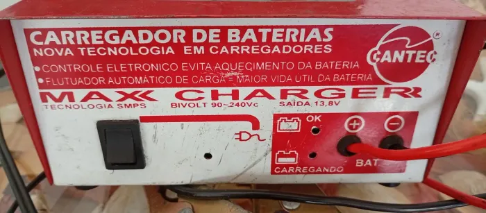 Carregador de Baterias Max Cantec