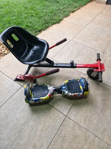 Hoverboard mais carrinho 