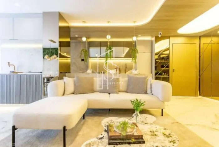 Condominio Eden Park Brooklin, Apartamento de 134,69m² com 3 suítes, 2 vagas.