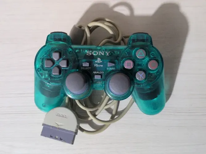 Controle PS One Esmeralda PS1 Emerald