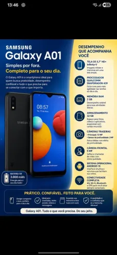 Samsung galaxy A01