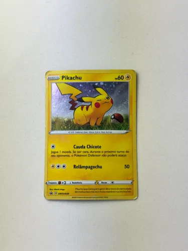 Pikachu Carta Pokémon SWSH039 HOLO PT-BR Promo