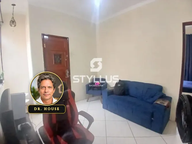 Apartamento com Varanda e Sol da Manhã no Encantado! M55E