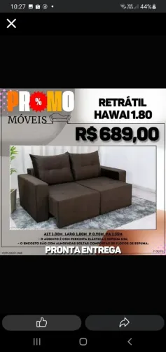 Sofá retrátil  Hawaii 