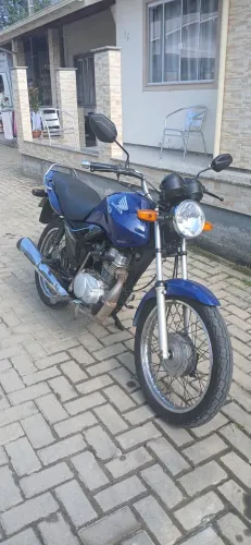 Honda 125 2009 FAN KS Azul Em dia !