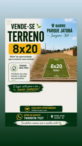 Terreno 8x20
