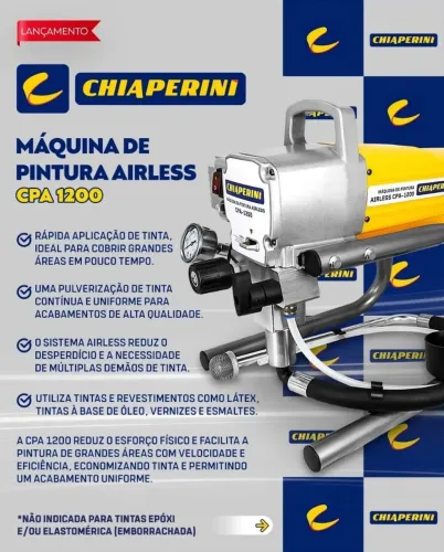 Airless Chiaperini 127v novo na caixa