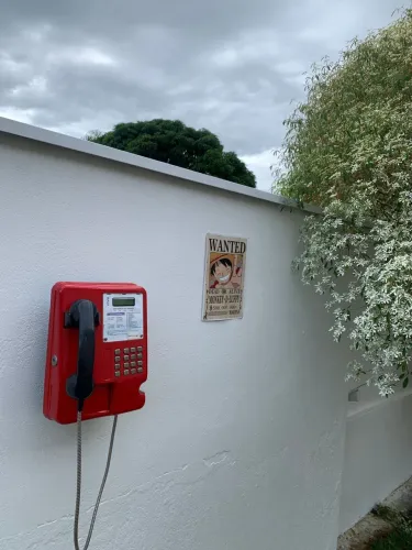 Telefone Orelhao antigo