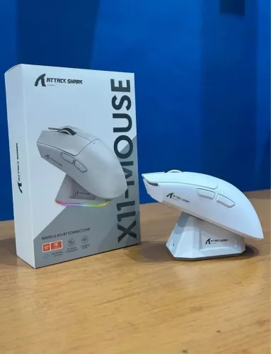 MOUSE GAMER ATTACK SHARK X11 MOUSE - PERFORMANCE E ESTILO EM ALTO NÍVEL!